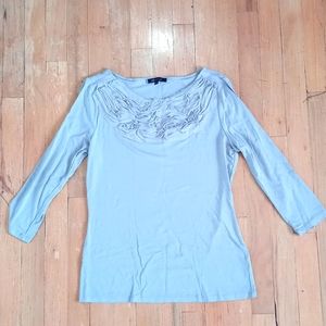 Anne Klein 3/4 sleeve shirt